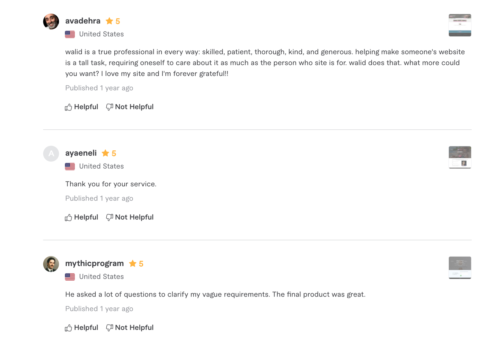 walidhasan.com-customer reviews